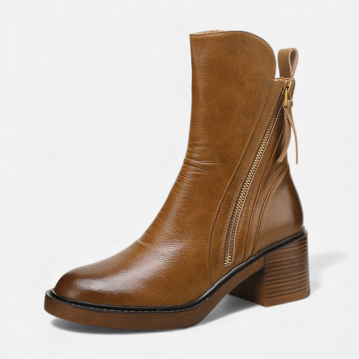 Women's Timeless British Style Leather Booties – view 1