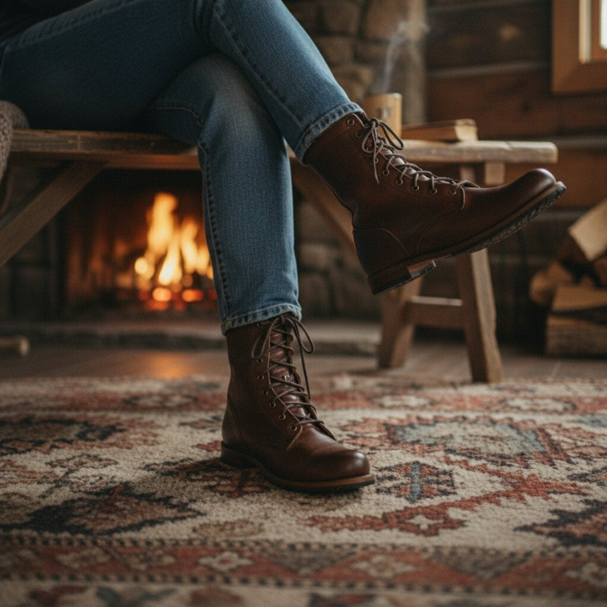 Women's Tie-Front Mid-Calf Boots – view 3
