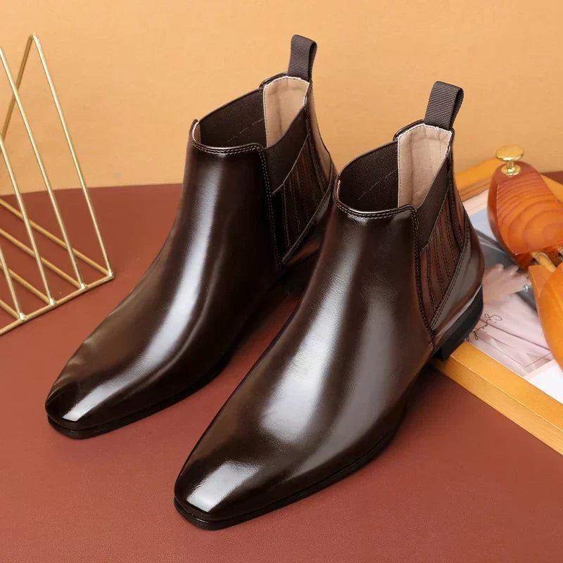 Women's Pointed-Toe Chelsea Booties – view 3