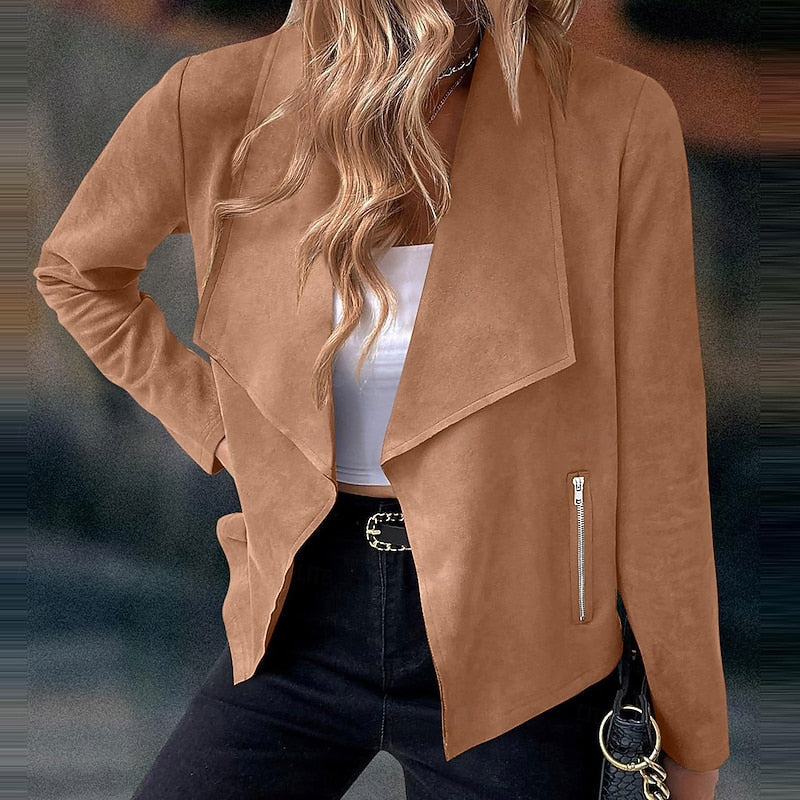 Women's Draped Open-Style Light-Weight Jacket – view 5