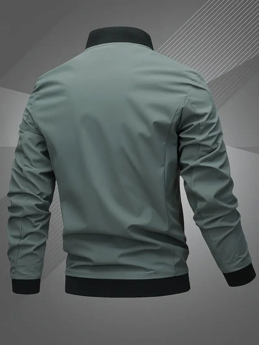 Men's Everyday Baseball Collar Bomber Jacket – view 6