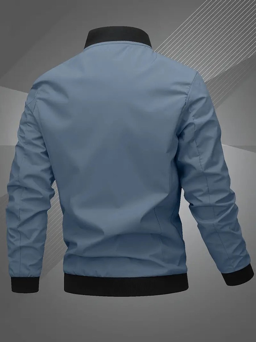 Men's Everyday Baseball Collar Bomber Jacket – view 8