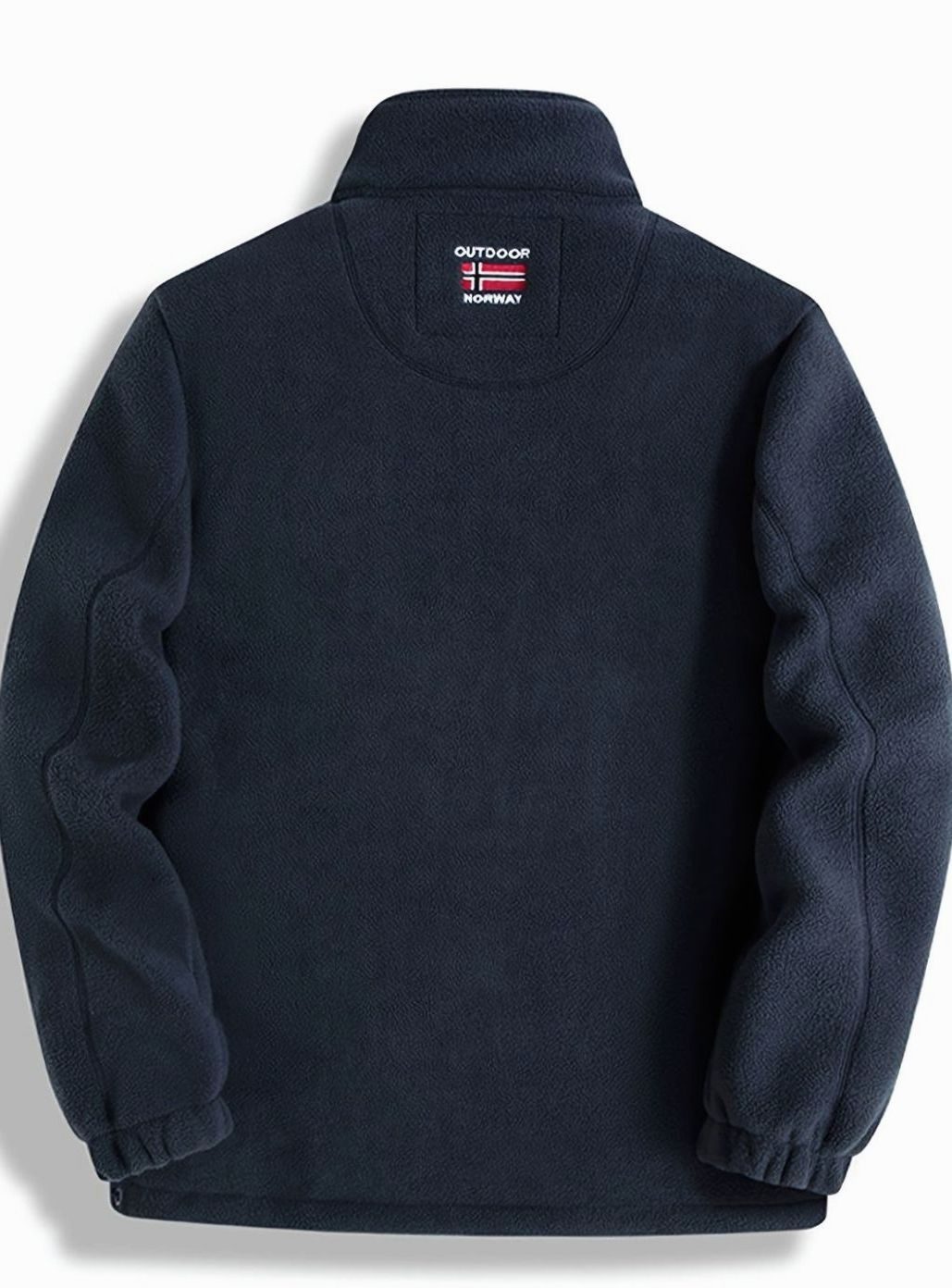 Men's Zip-Front Stand-Collar Fleece Jacket – view 3