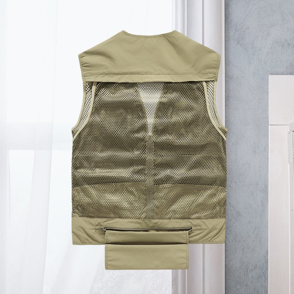 Men's Multi-Pocket Full-Zip Outdoor Utility Vest – view 1