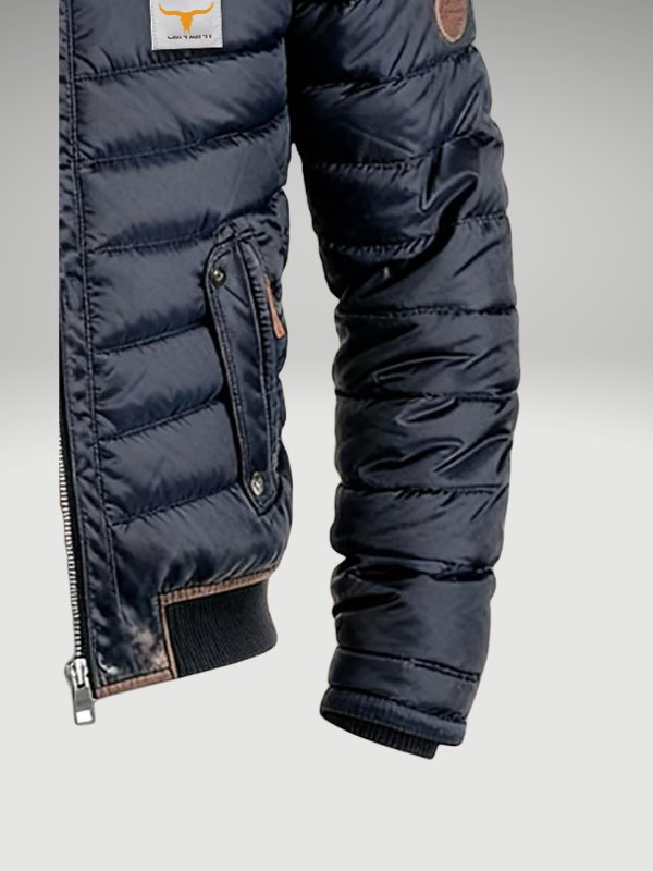 Men's Light-Weight Padded Bomber Jacket – view 2