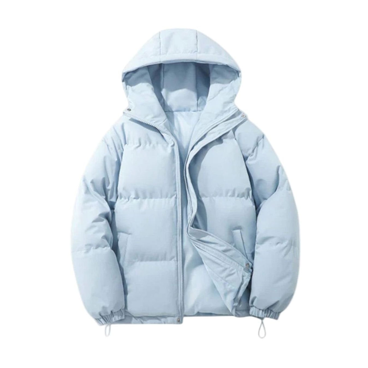 Men's Padded Full-Zip Hood-Detail Puffer Jacket – view 2