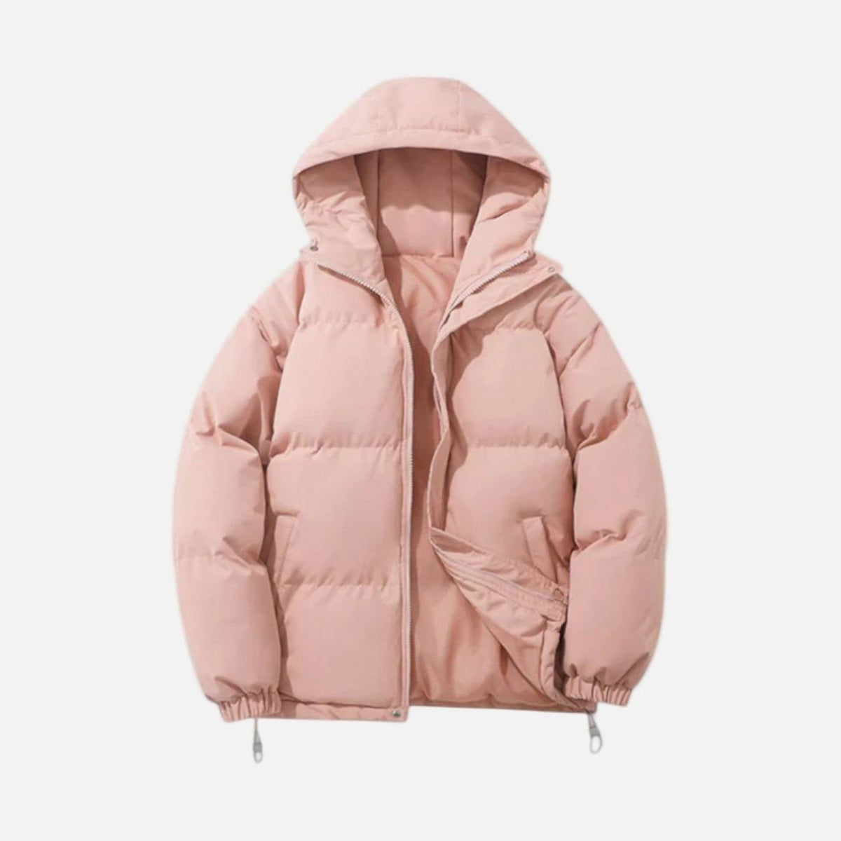Men's Padded Full-Zip Hood-Detail Puffer Jacket – view 5