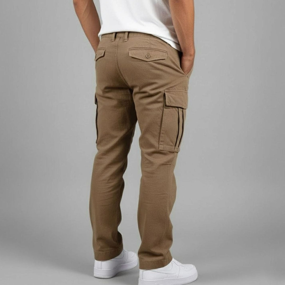 Men's Streetwear Easy-Fit Cargo Pants – view 4