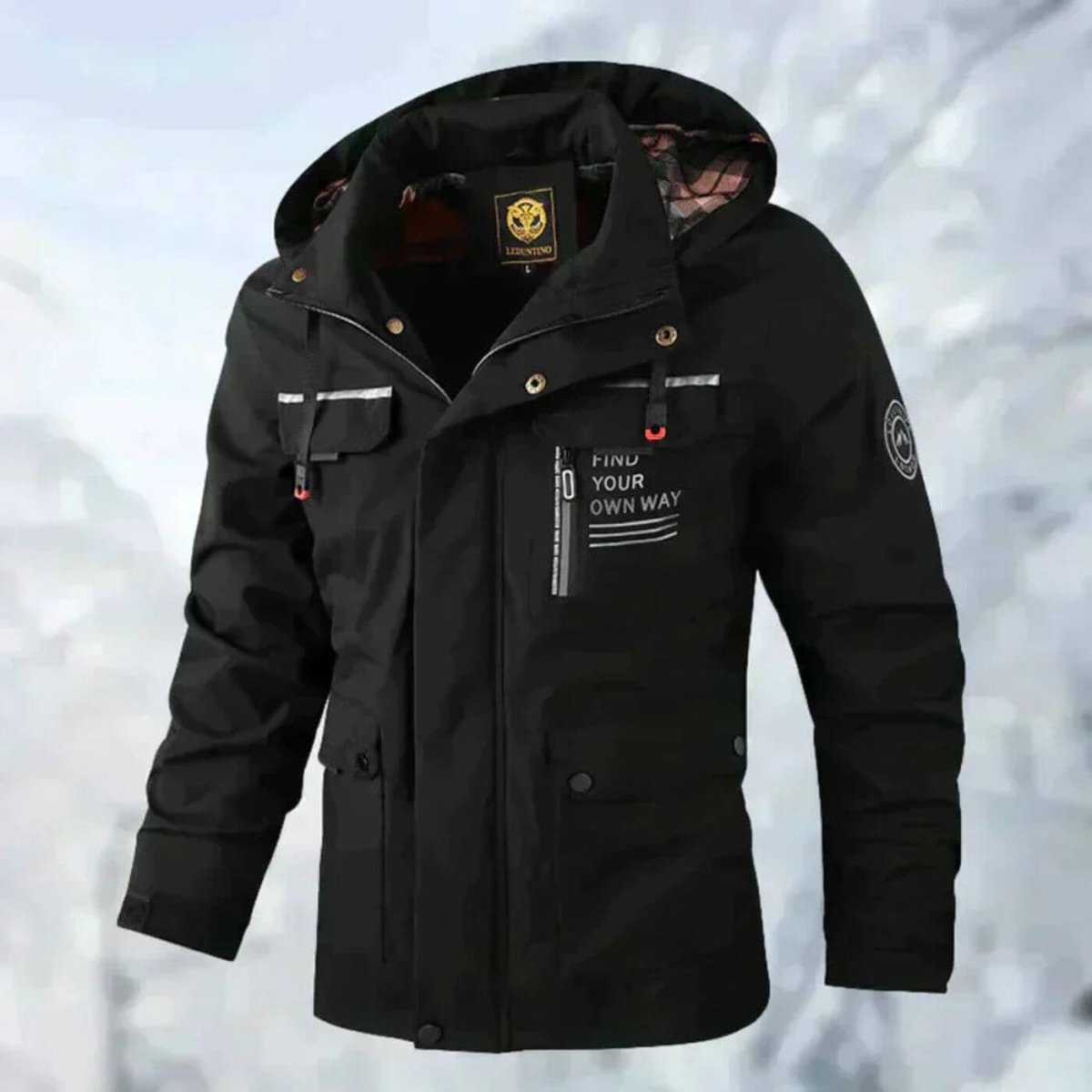 Men's Weatherproof Padded Jacket – Black