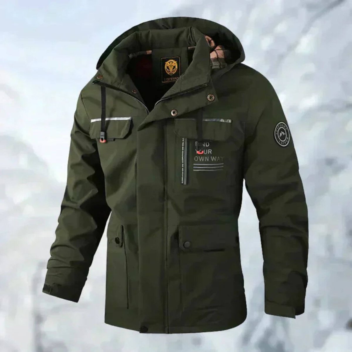 Men's Weatherproof Padded Jacket – Green