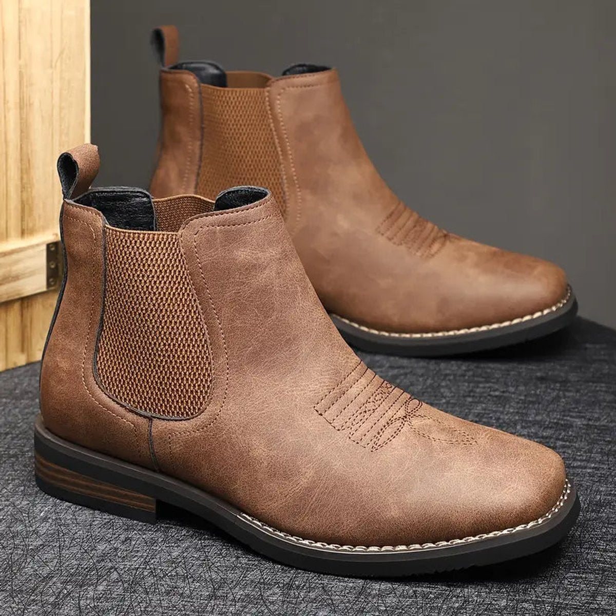 Men's Western Chelsea Pull-On Boots – view 4