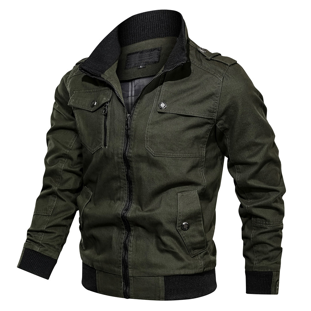 Men's Full-Zip Everyday Bomber Jacket – view 3
