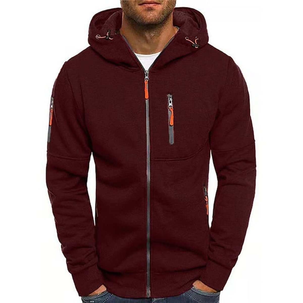 Men's Full-Zip Fleece Hoodie – view 5
