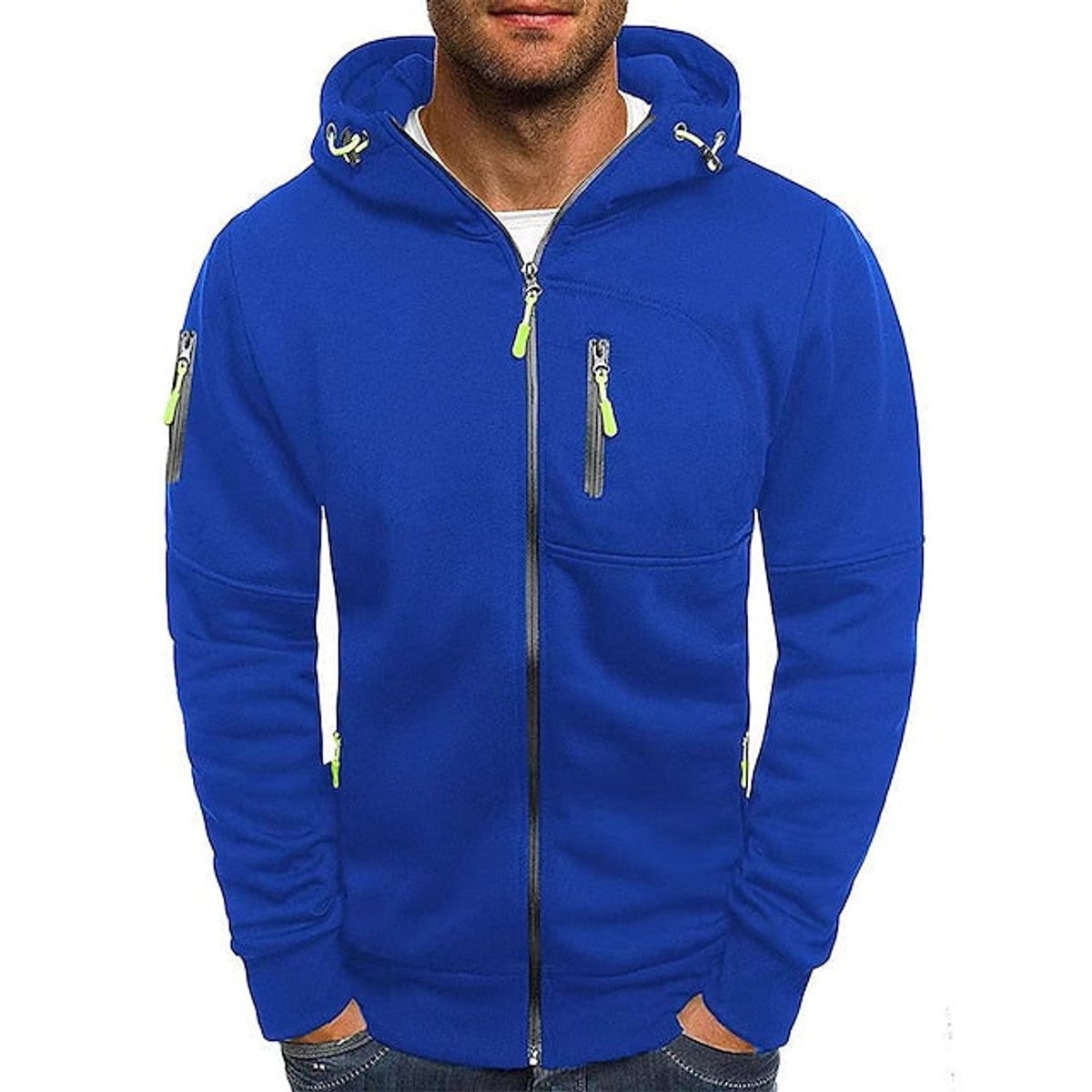 Men's Full-Zip Fleece Hoodie – view 6