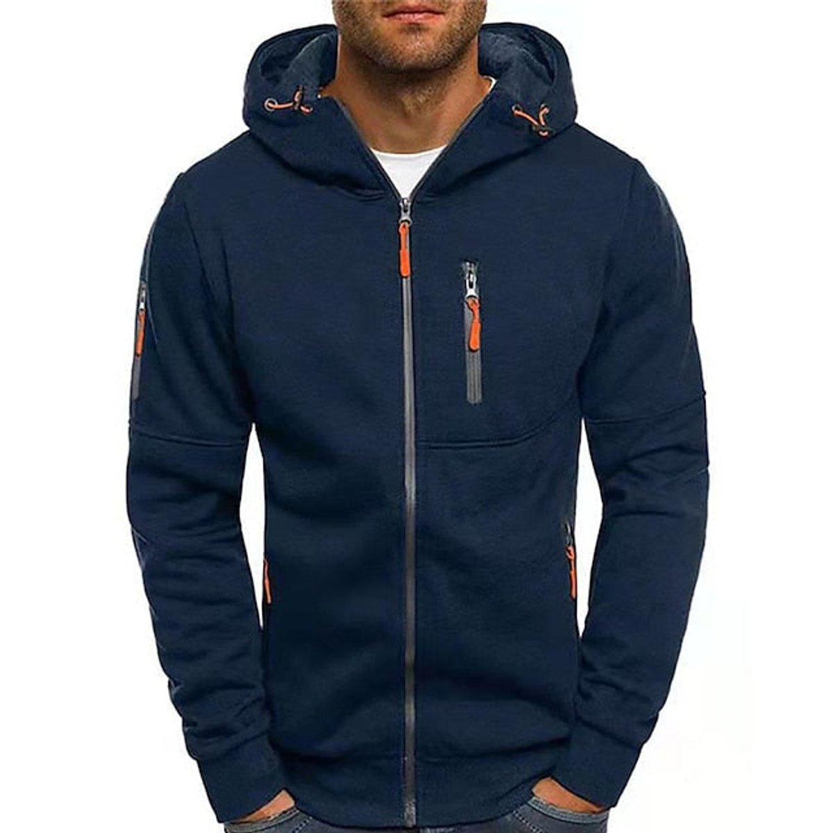 Men's Full-Zip Fleece Hoodie – view 8