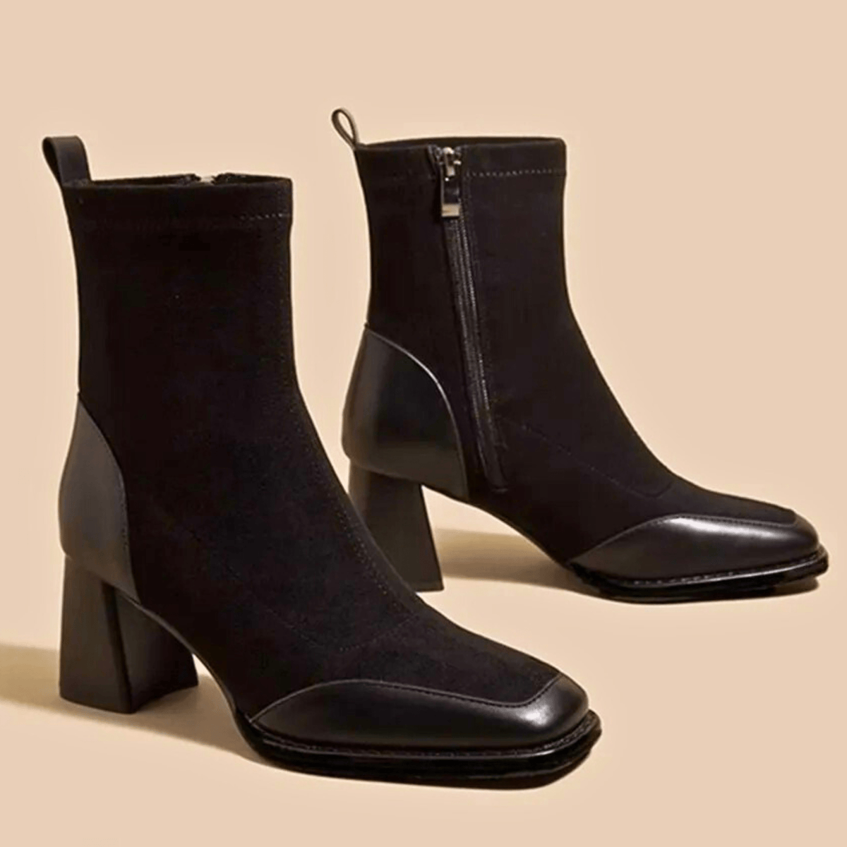 Women's Timeless Block-Heel Booties – view 5