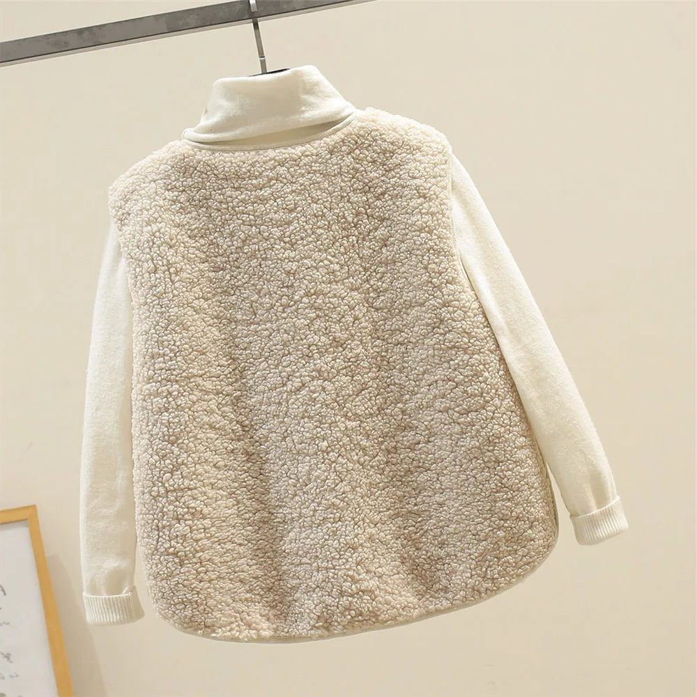 Women's Rib-Knit Button-Up Vest – view 7