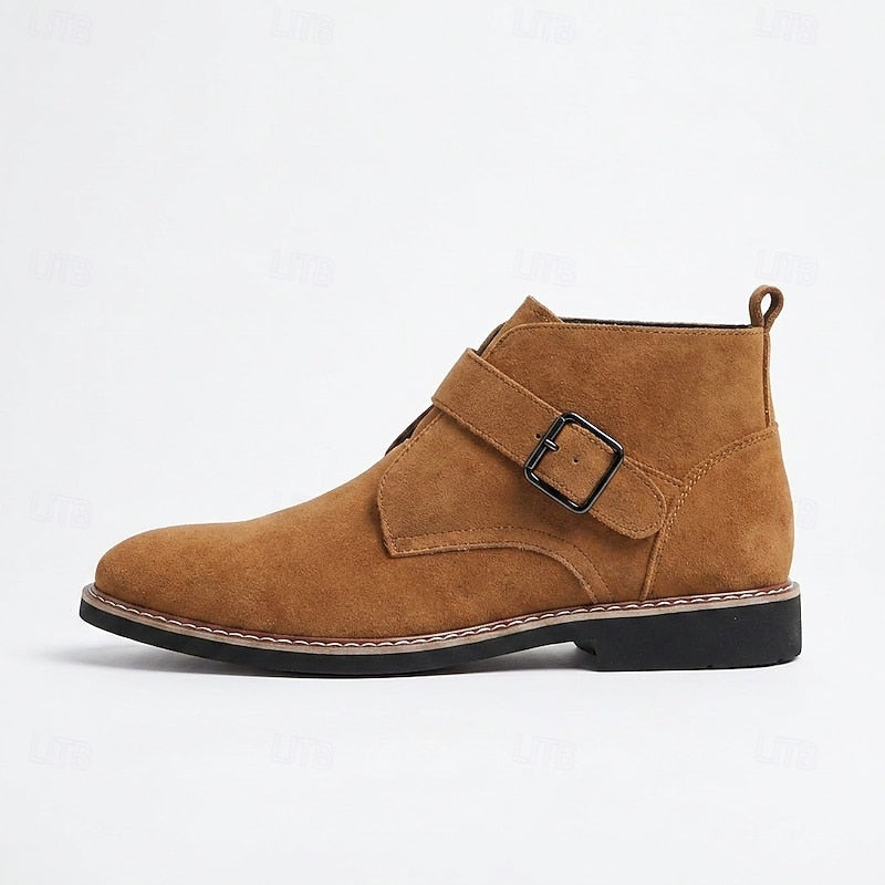 Men's Buckled Ankle Boots for Work – view 2