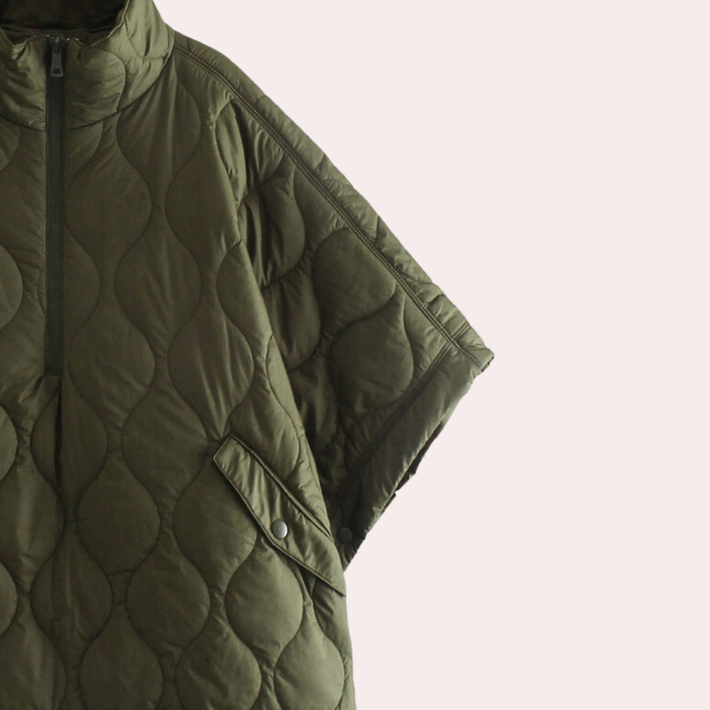 Women's Light-Weight Padded Cape Jacket – view 3