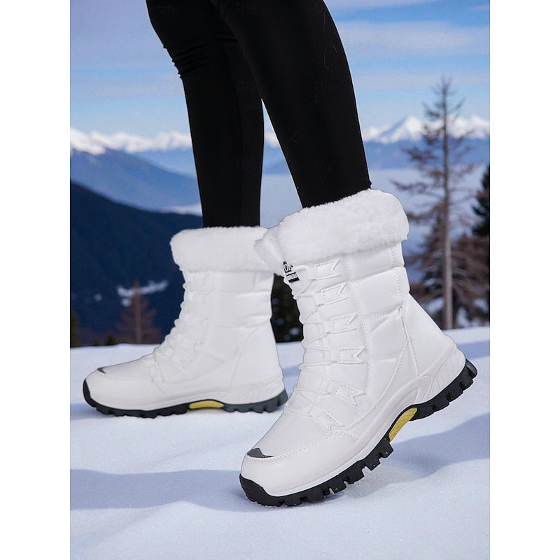 Women's Tie-Front Cold-Weather Boots with Grip Sole – view 2