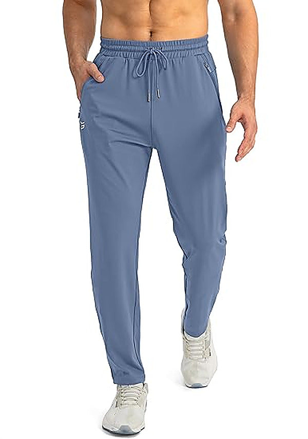 Men's Slim-Tapered Stretchy Joggers – view 8