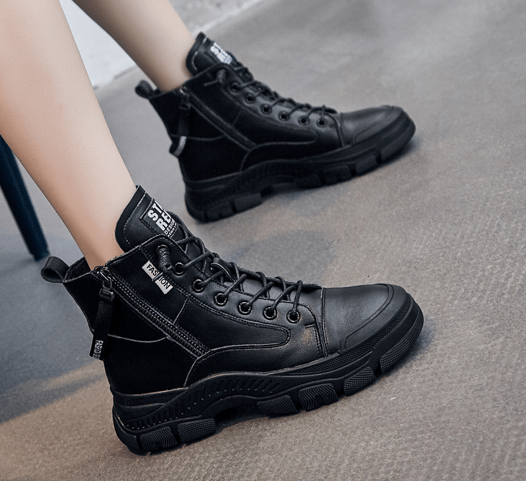 Women's High-Top Side-Zip Sneaker Boots for Weekends – view 4