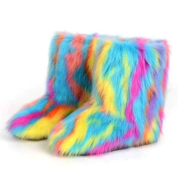 Women's Plush Texture Pull-On Booties – view 6
