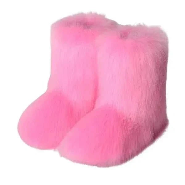 Women's Plush Texture Pull-On Booties – view 7