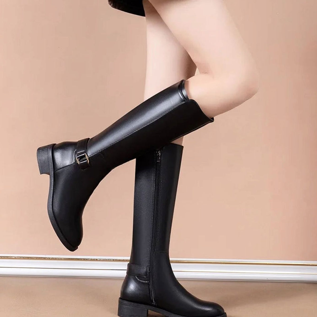 Women's Back-Zip Knee-High Boots – view 3