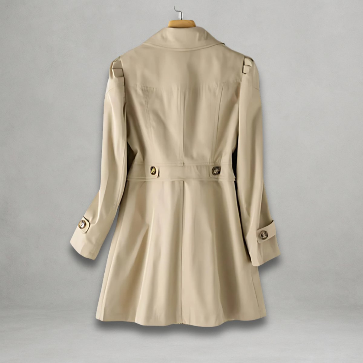 Women's Single-Breast Mid-Length Trench Coat – view 2