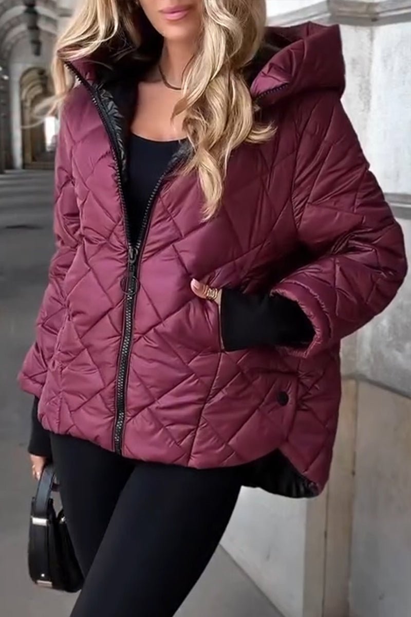 Women's Diamond Padded Puffer Jacket – view 4