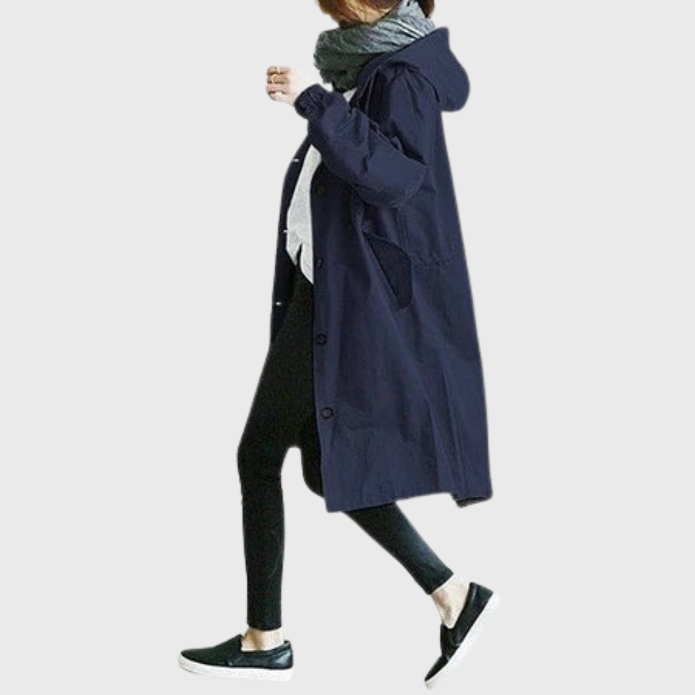 Women's Hood-Detail Weatherproof Trench Coat – view 5