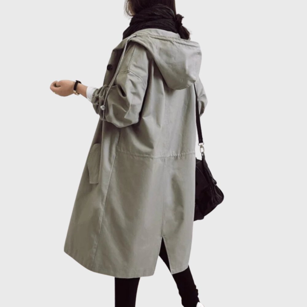 Women's Hood-Detail Weatherproof Trench Coat – view 7