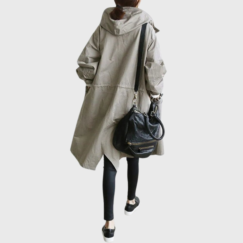 Women's Hood-Detail Weatherproof Trench Coat – view 8