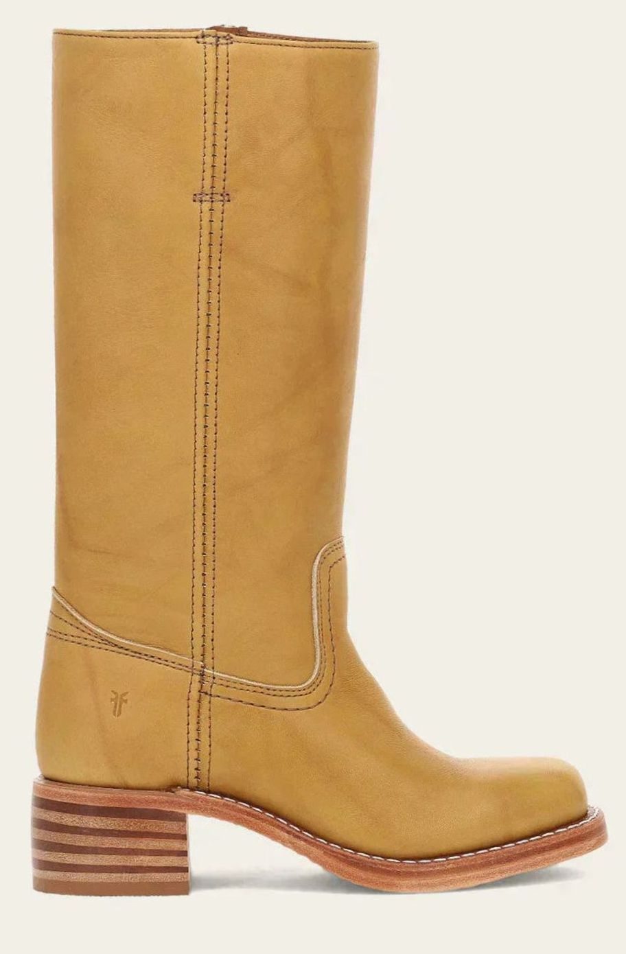 Women's Stacked-Heel Leather Western Boots for Evening Wear – view 5