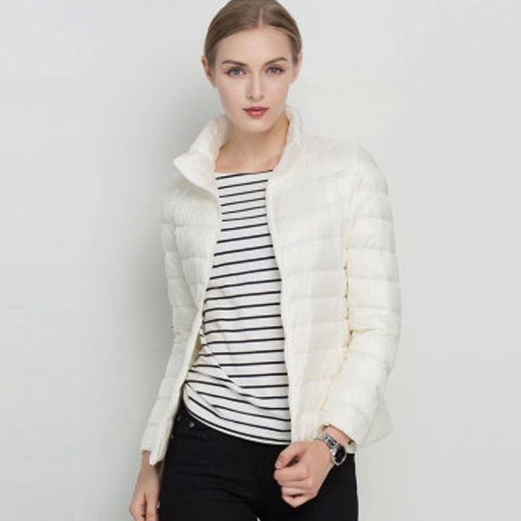 Women's Slim-Cut Light-Weight Puffer Coat – view 3