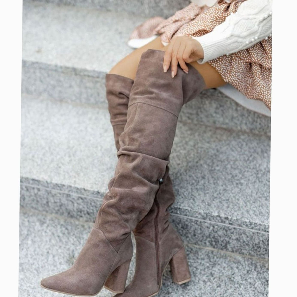 Women's Pointed-Toe Easy-On Over-The-Knee Boots for Weekends – view 4