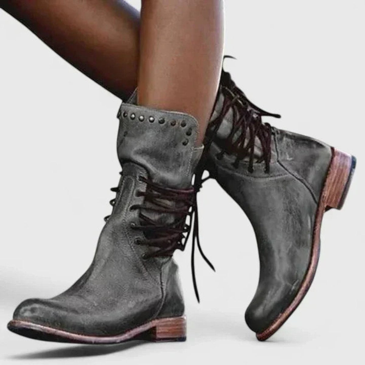 Women's Studded Knee High Boots for Fall – view 1