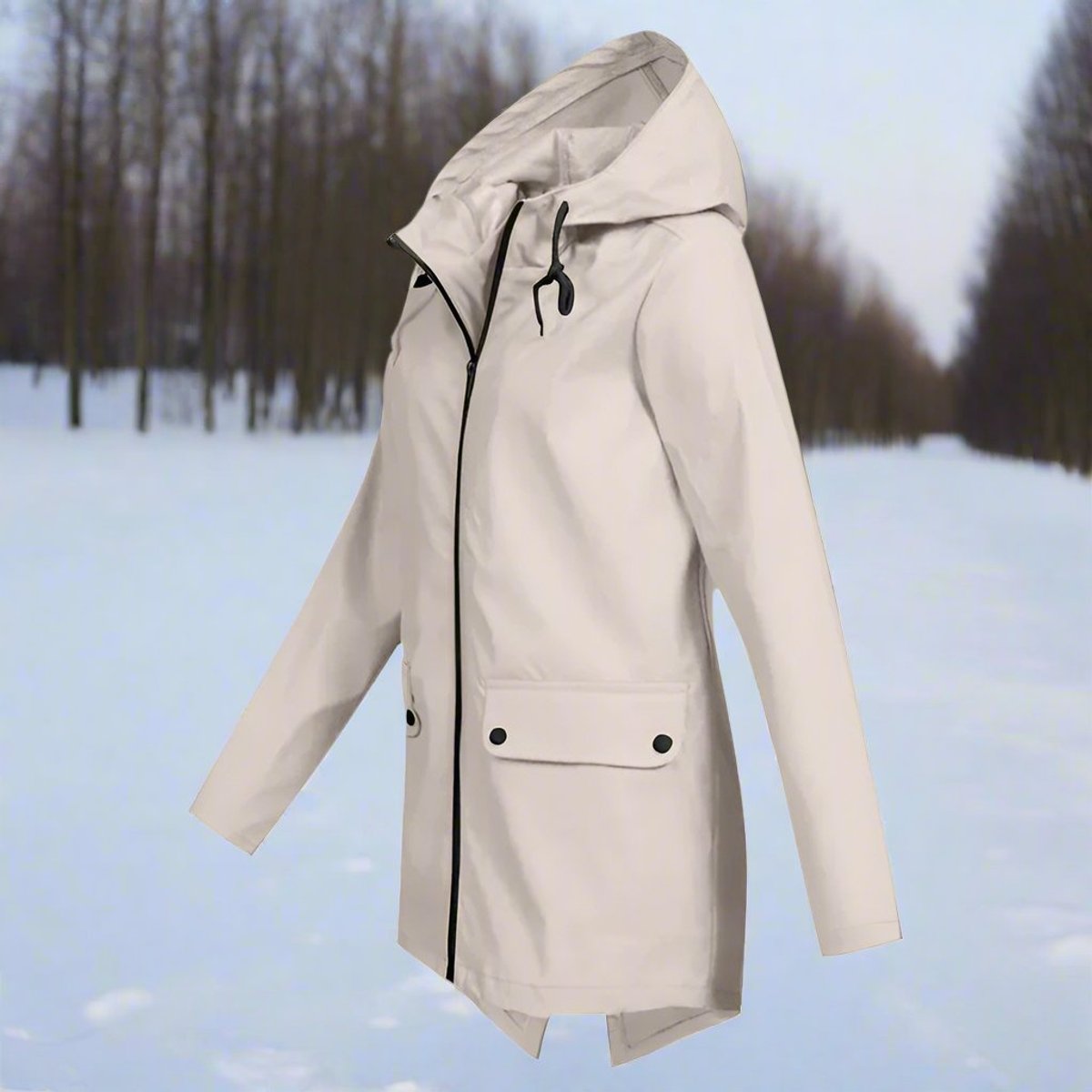 Women's Weatherproof Longline Rain Jacket – view 1