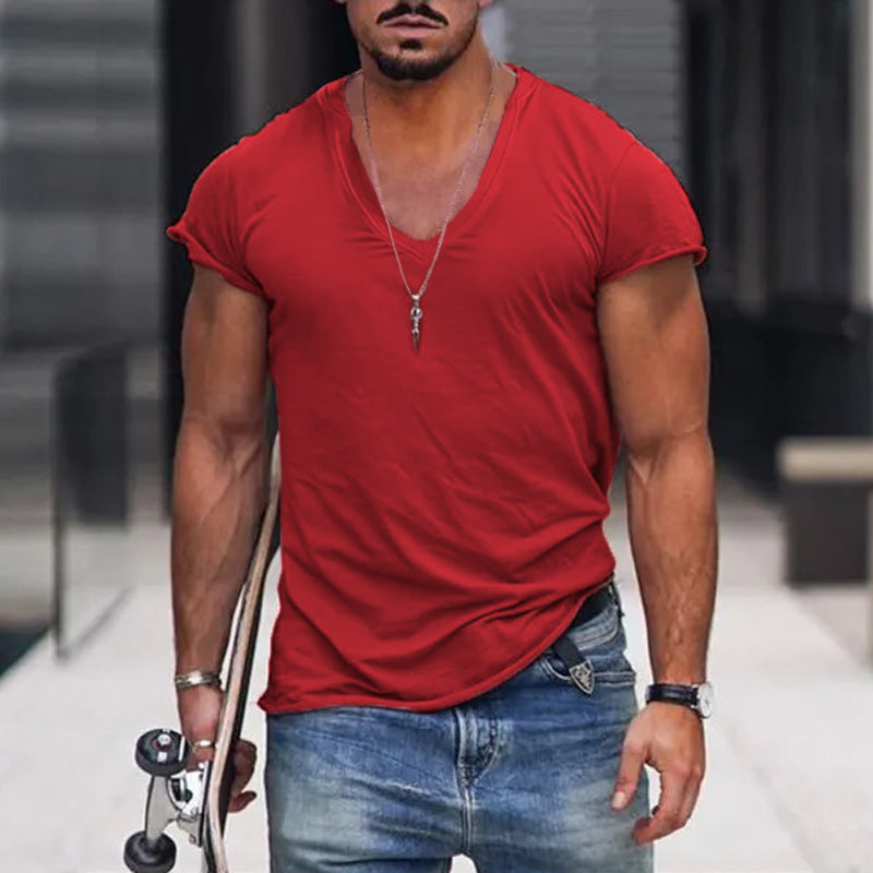 Men's Tailored V-Neckline T-Shirt – view 7