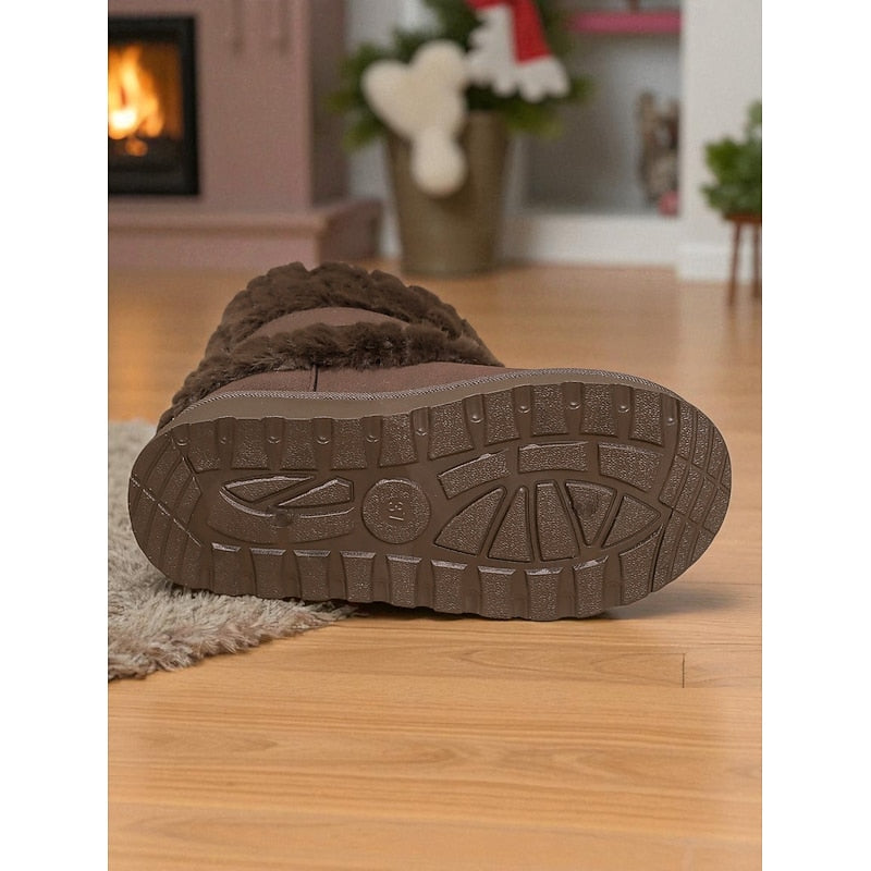 Women's Fur-Trimmed Booties – view 5