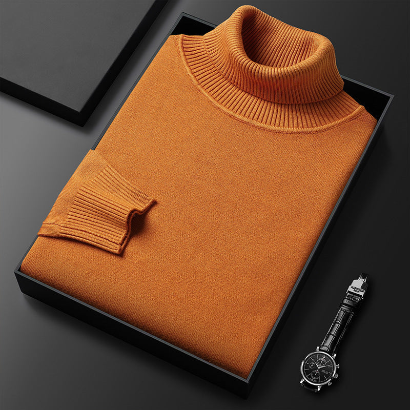 Men's Plush Knit Roll-Neck Pullover – view 8