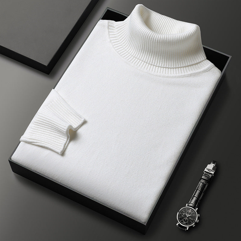 Men's Plush Knit Roll-Neck Pullover – view 6