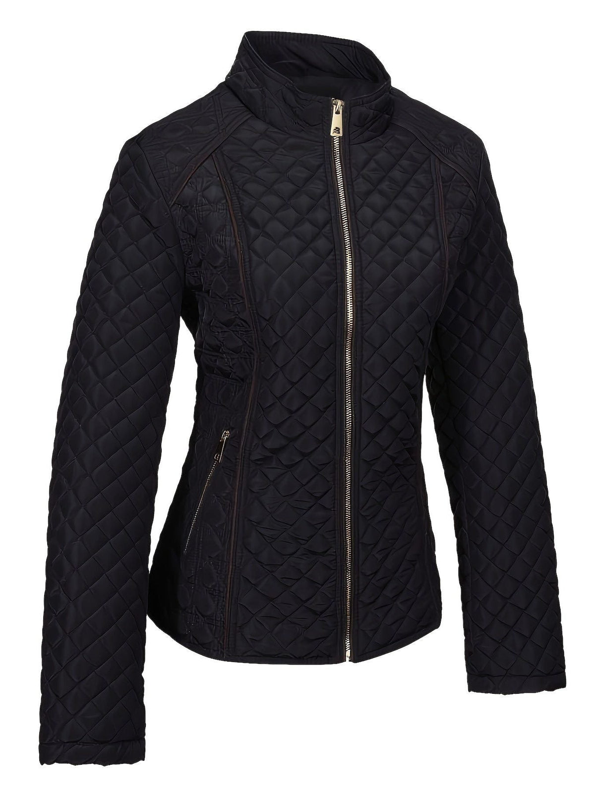 Women's Padded Stand Collar Jacket – view 3